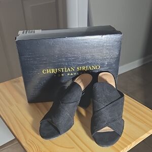 Christian Siriano Black Shoes